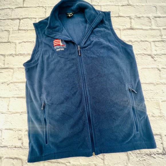 Helly Hansen Sweaters Helly Hansen Vest Mens Large Navy Blue Fleece